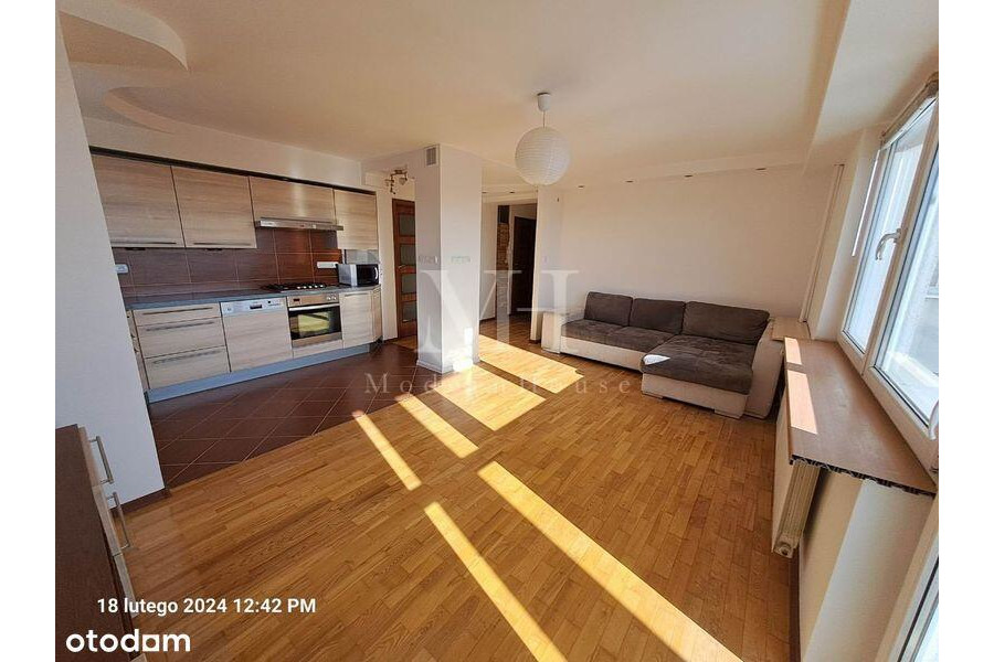Warszawa, Mokotów, Służew, Jana Sebastiana Bacha, Mieszkanie 3-pokojowe, 57,8 m² – Służew/Mokotów