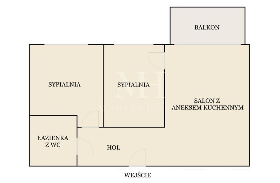 Białystok, Czarna, Nowoczesne 3 Pokojowe Mieszkanie w Centrum