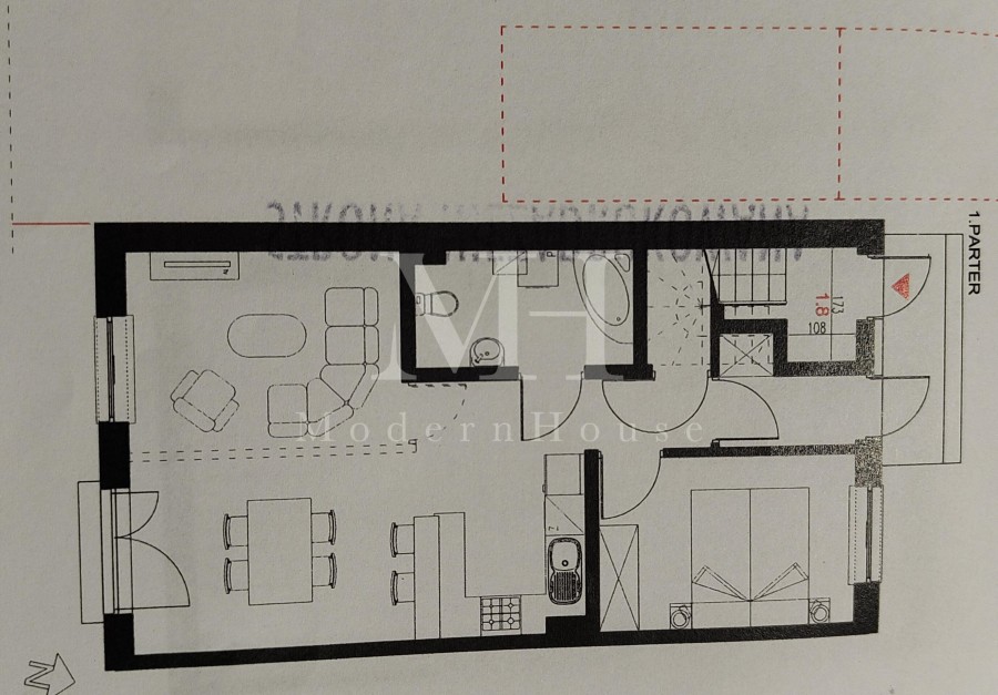 wołomiński, Marki, Marki, Okólna, Segment z Ogródkiem i 2 Miejscami Postojowymi | 5 Pokoi | Marki