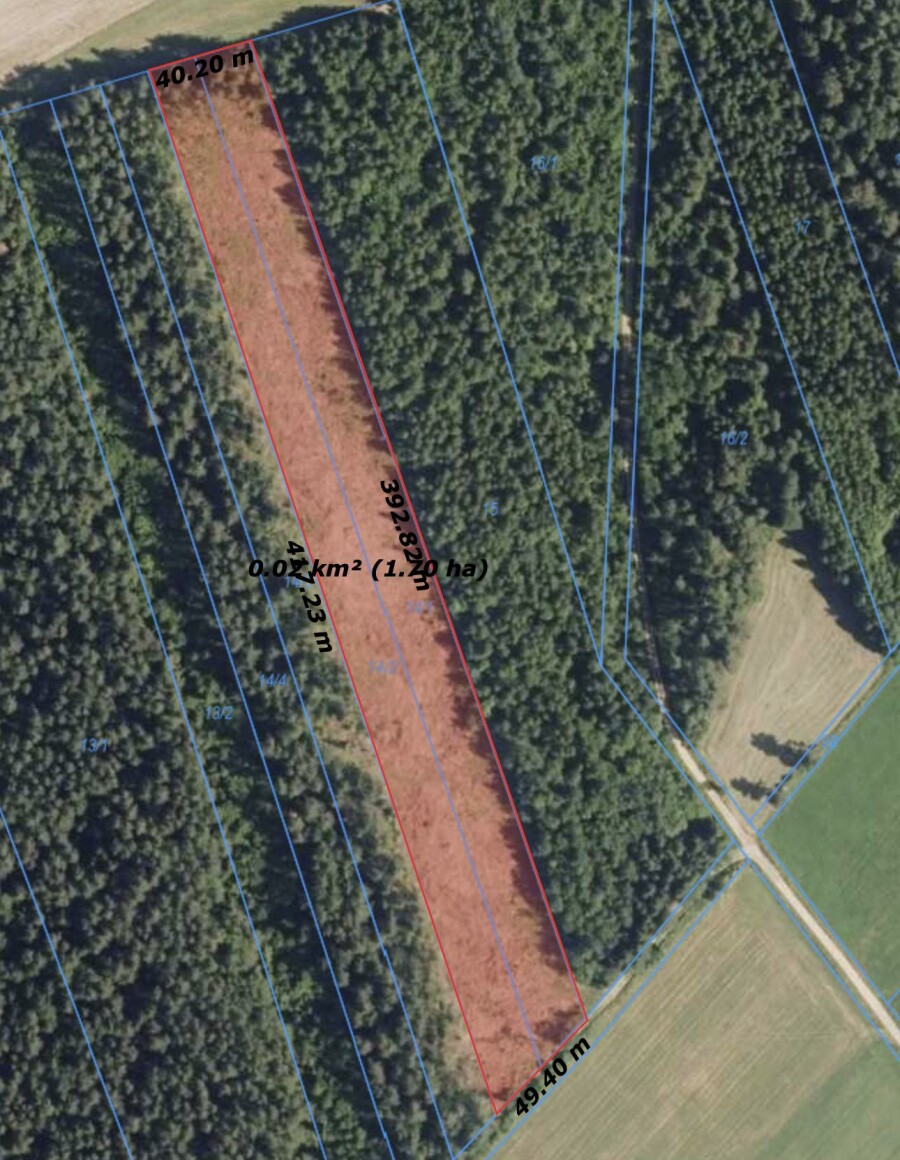 kolneński, Grabowo, Surały, Atrakcyjna działka na Podlasiu, wśród lasów.