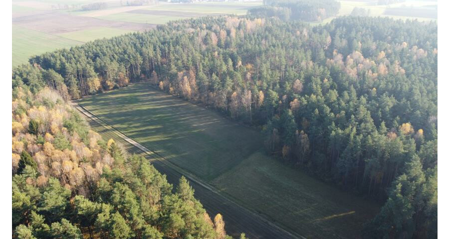 kolneński, Grabowo, Surały, Duża działka z pokładami Żwiru przy VIA BALTICA