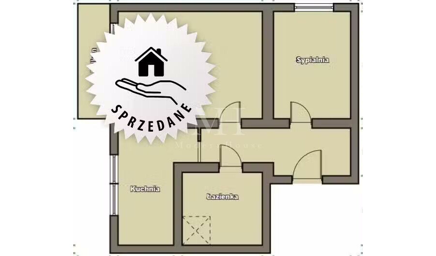 Białystok, Magnoliowa, 52m² z oddzielną kuchnią ! 3 piętro