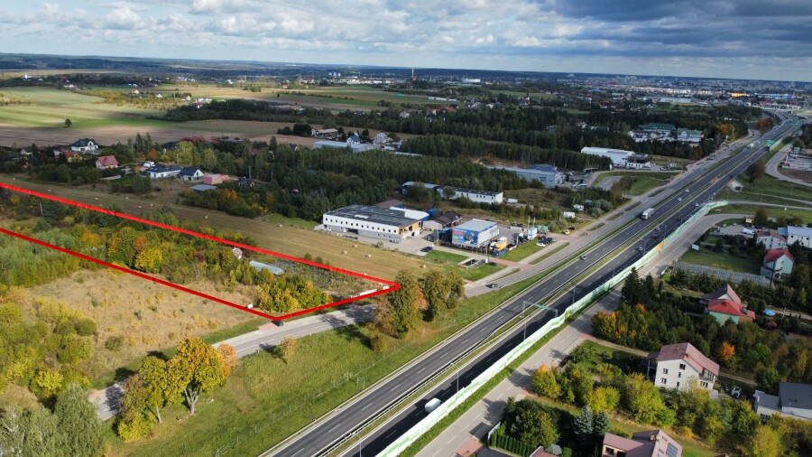 białostocki, Choroszcz, Łyski, Warszawska, Działka inwestycyjna przy S8 w Łyskach!