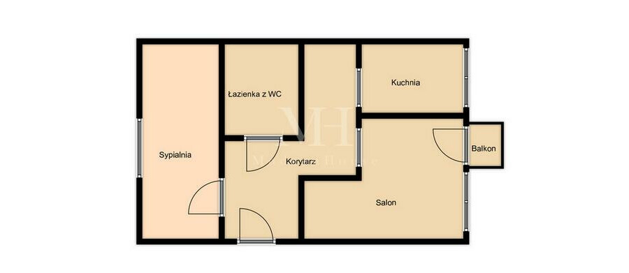 Białystok, Gajowa, Dwa pokoje na parterze na osiedlu Dziesięciny.