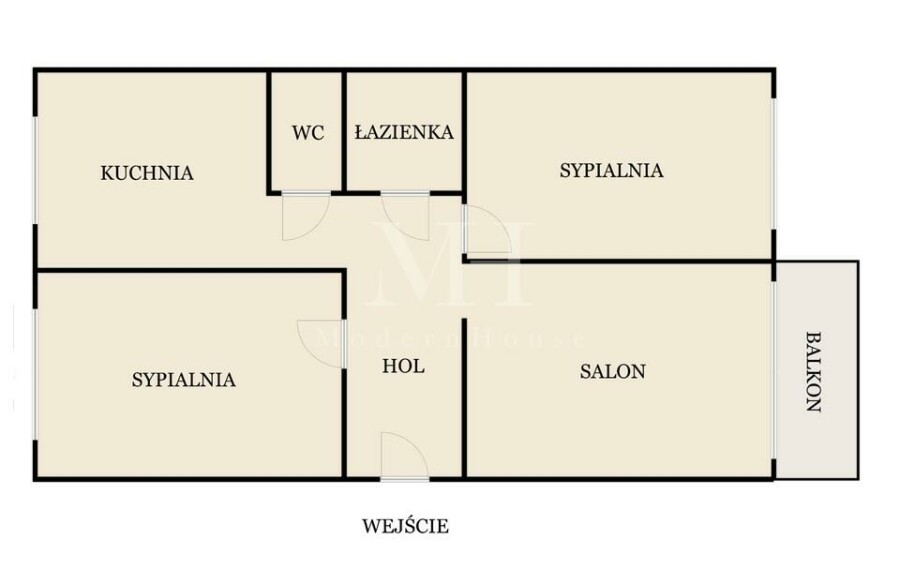 Białystok, Szarych Szeregów, Przestronne 3-pokojowe Mieszkanie | Dwustronne