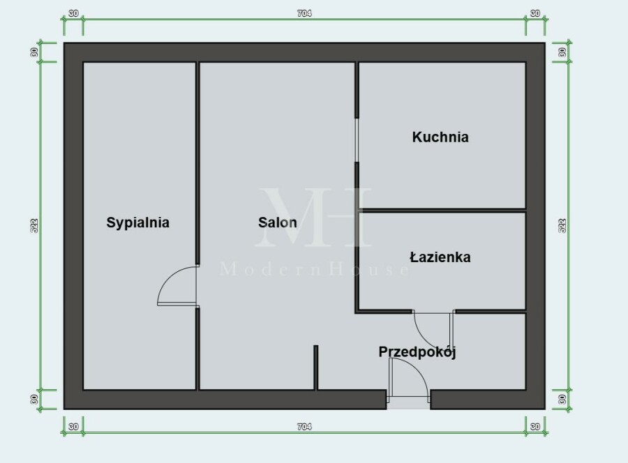 Białystok, Przydworcowe, Sukienna, Jasne, dwupokojowe mieszkanie *do wejścia