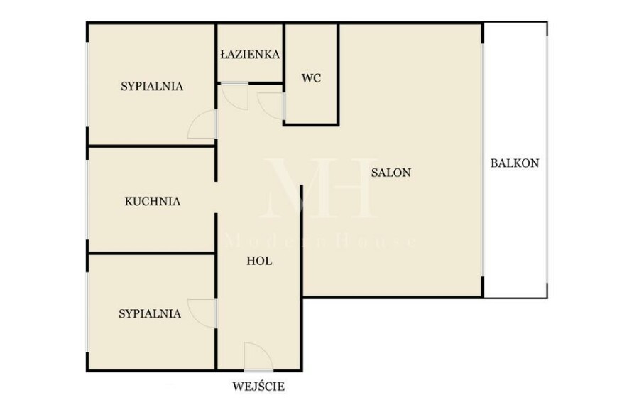 Białystok, św. Jerzego, Mieszkanie 3-Pokojowe w Świetnej Lokalizacji
