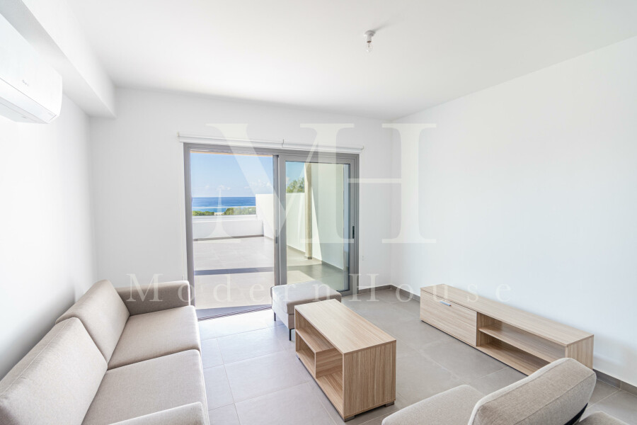 Pafos, Coral Bay, Luksusowy Apartament na Cyprze z widokiem na morze