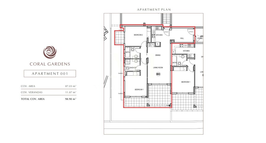 Pafos, Coral Bay, Luksusowy Apartament na Cyprze z widokiem na morze