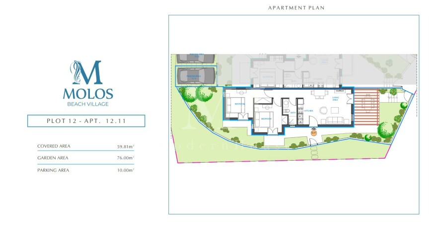 Wyspy Kiklady, Paros, Molos, Cypryjski Apartament z Widokiem na Morze