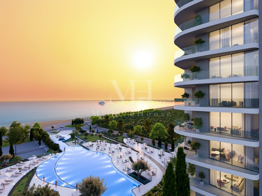 Limassol, Apartament w Limassol Blu Marine - Styl i Komfort w Sercu Miasta
