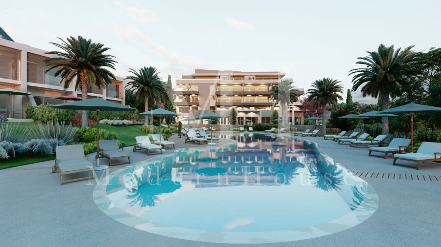 Chloraka, Przestronny apartament w ekskluzywnym kompleksie