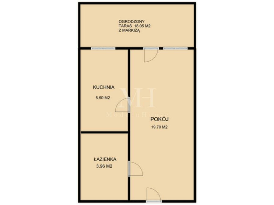 Białystok, Skorupy, Plażowa, Atrakcyjna kawalerka na nowym osiedlu, klimatyzacja, duży taras.