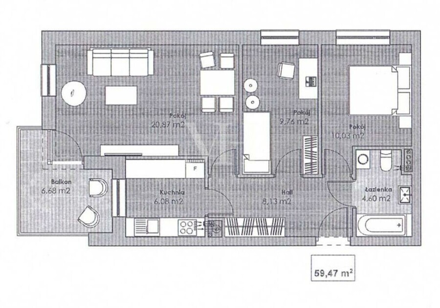 Białystok, al. Solidarności, 3 pokojowe mieszkanie w nowym budownictwie