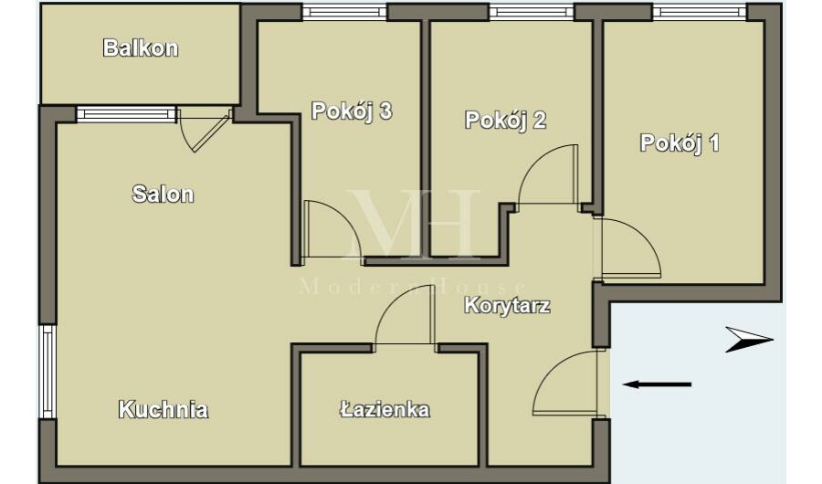 Białystok, Atłasowa, Niezabudowany widok na zachód | 4 pokoje