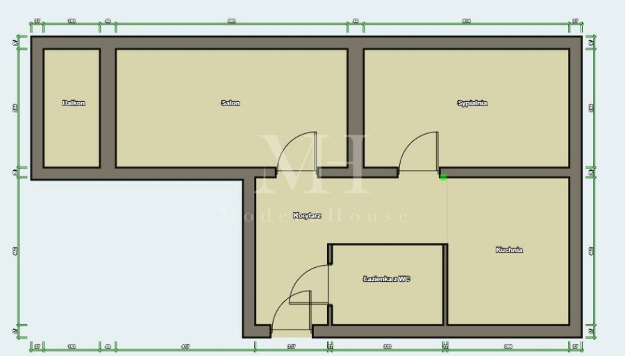 białostocki, Białystok, Białystok, Piastowska, 2 pokojowe,Dwustronne, do wejścia z balkonem