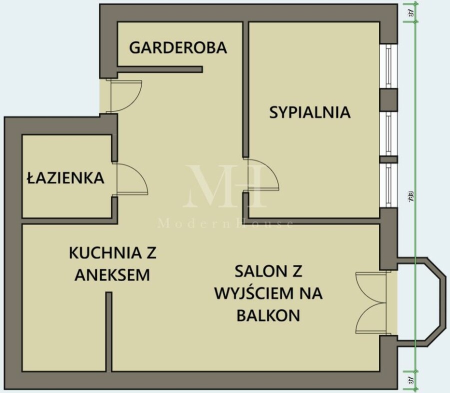 giżycki, Giżycko, Giżycko, Europejska, 65m2 Nad brzegem jeziora w Giżycku