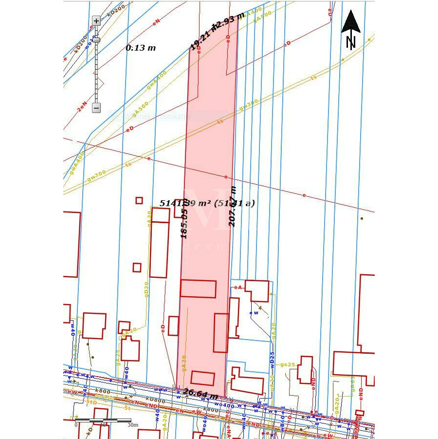 Warszawa, Bielany, Arkuszowa, Grunt inwestycyjny Warszawa Bielany – 5 242 m² z mediami