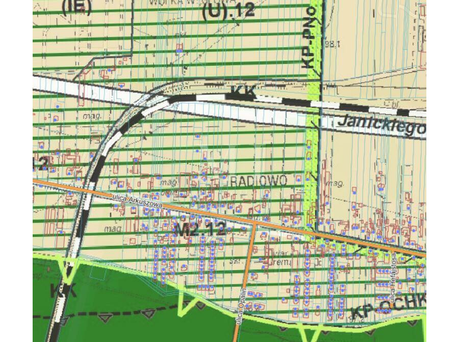 Warszawa, Bielany, Arkuszowa, Grunt inwestycyjny Warszawa Bielany – 5 242 m² z mediami