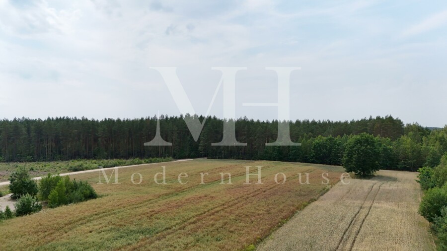 białostocki, Zabłudów, Kuriany, Podleśna, Świetna działka inwestycyjna w Kurianach!