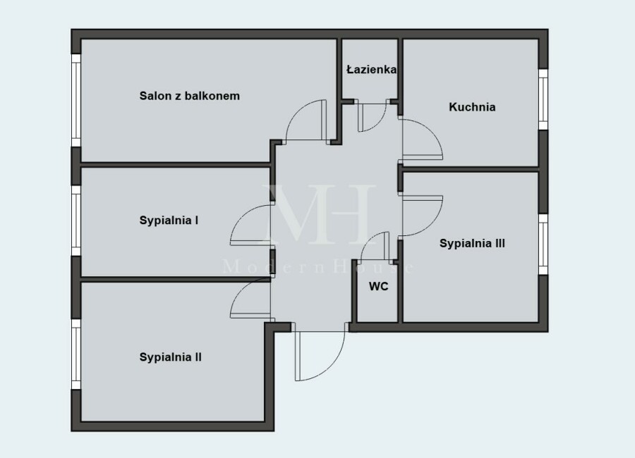 Białystok, Piasta II, Piastowska, 4 pokoje z oddzielną kuchnią, 5 min od centrum