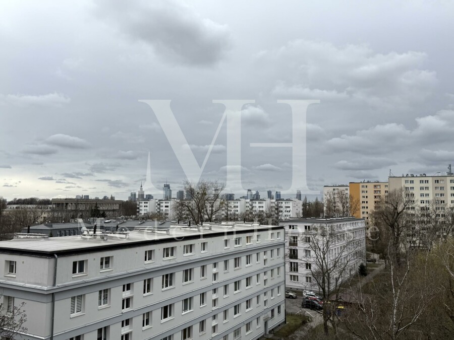 Warszawa, Józefa Nusbauma, 32 m² z widokiem na miasto | balkon | gotowe do zamieszkania