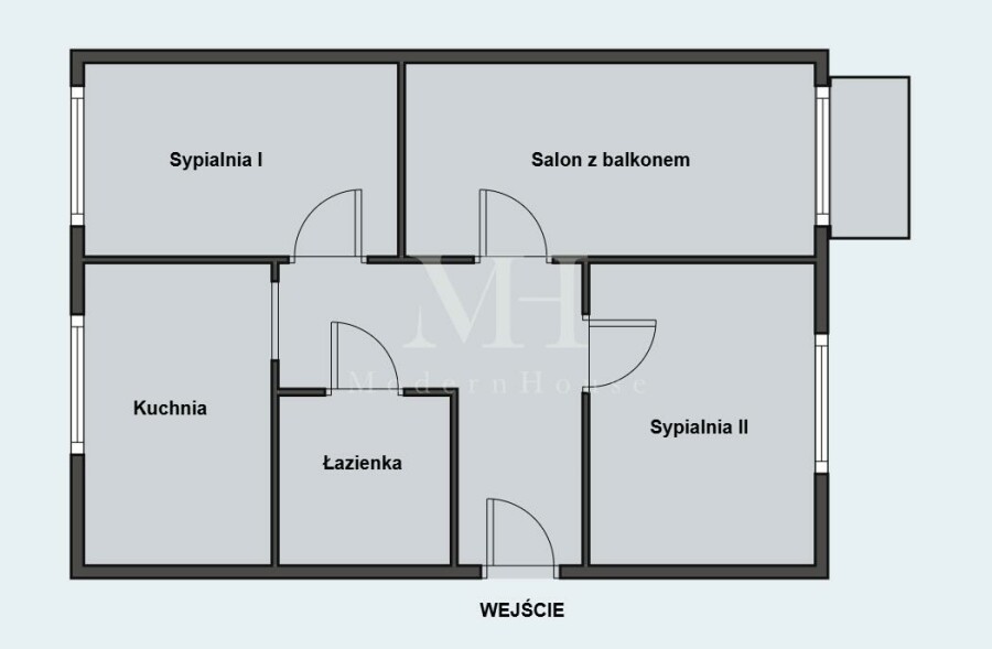 Białystok, Centrum, Nowogródzka, Trzypokojowe mieszkanie w centrum - dostępne od zaraz!