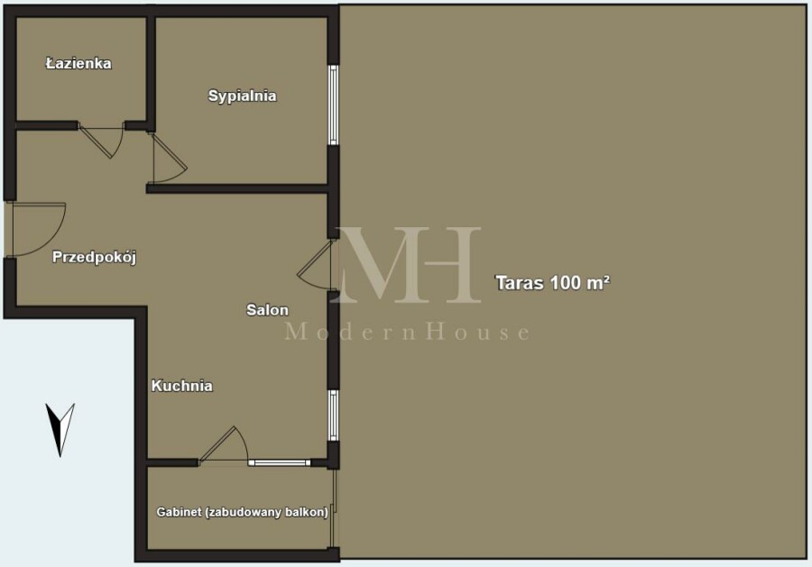 Białystok, Nowoczesne mieszkanie z prywatnym ogrodem 100 m² | Sikorskiego | 2024