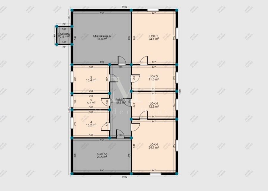 lęborski, Łeba, Łeba, Obrońców Westerplatte, Mieszkanie 110 m² w Łebie – 400 m od morza, idealne pod inwestycję!