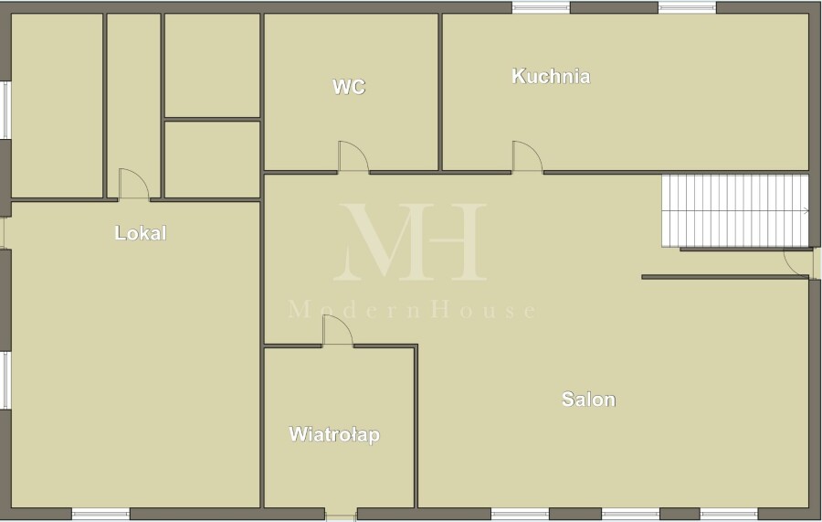 moniecki, Mońki, Mońki, Henryka Sienkiewicza, Wyjątkowy dom w Mońkach – 170 m² komfortu + lokal z potencjałem 54 m²