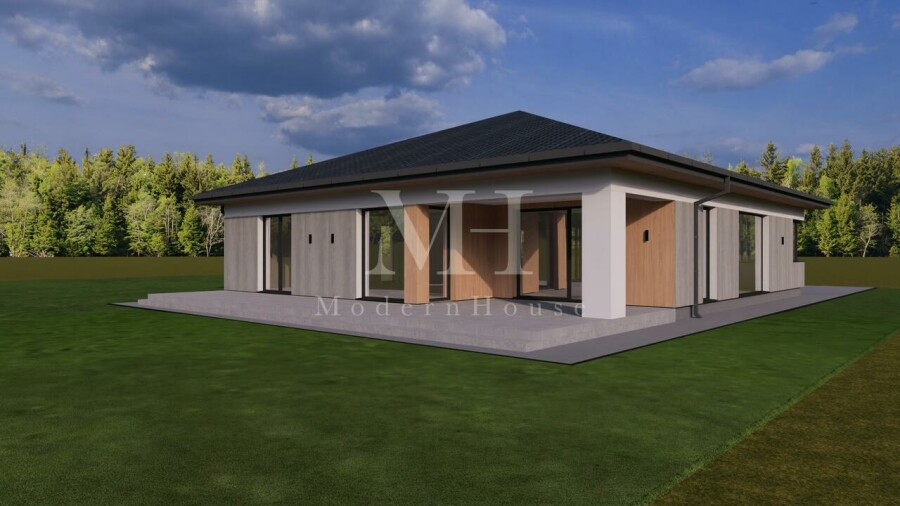 białostocki, Białystok, Białystok, Halicka, Nowoczesny dom parterowy 150 m² Dojlidy Górne Premium 760 m² działki