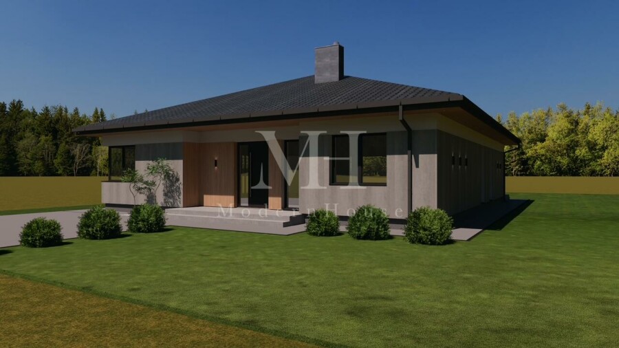 białostocki, Białystok, Białystok, Halicka, Nowoczesny dom parterowy 150 m² Dojlidy Górne Premium 760 m² działki