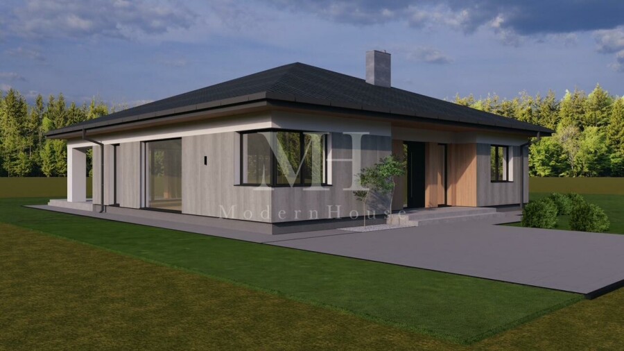 białostocki, Białystok, Białystok, Halicka, Nowoczesny dom parterowy 150 m² Dojlidy Górne Premium 760 m² działki