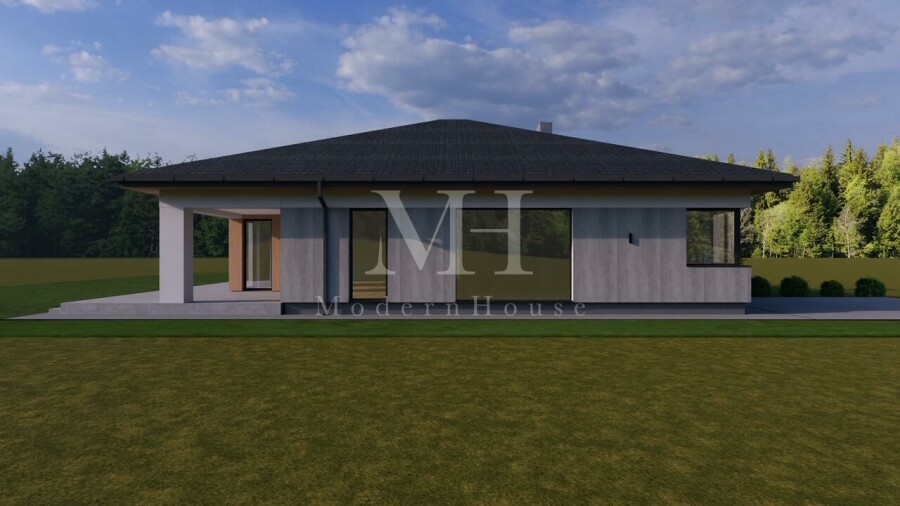 białostocki, Białystok, Białystok, Halicka, Nowoczesny dom parterowy 150 m² Dojlidy Górne Premium 760 m² działki