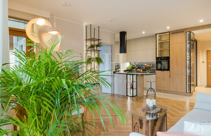 mazowieckie, Warszawa, 3Pokoje 2Łazienki Widokowy Balkon Garaż  Basen Metro Arkadia PREMIUM