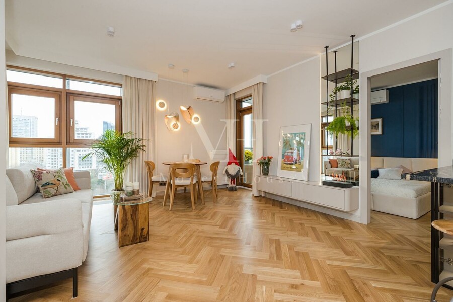 Warszawa, Zygmunta Słomińskiego, 3Pokoje 2Łazienki Widokowy Balkon Garaż  Basen Metro Arkadia PREMIUM
