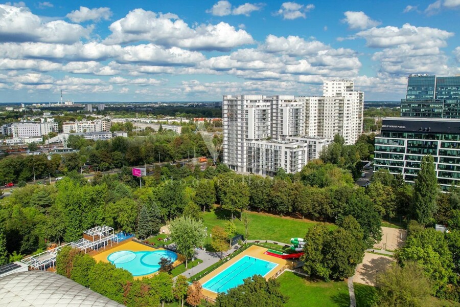 Warszawa, Zygmunta Słomińskiego, 3Pokoje 2Łazienki Widokowy Balkon Garaż  Basen Metro Arkadia PREMIUM