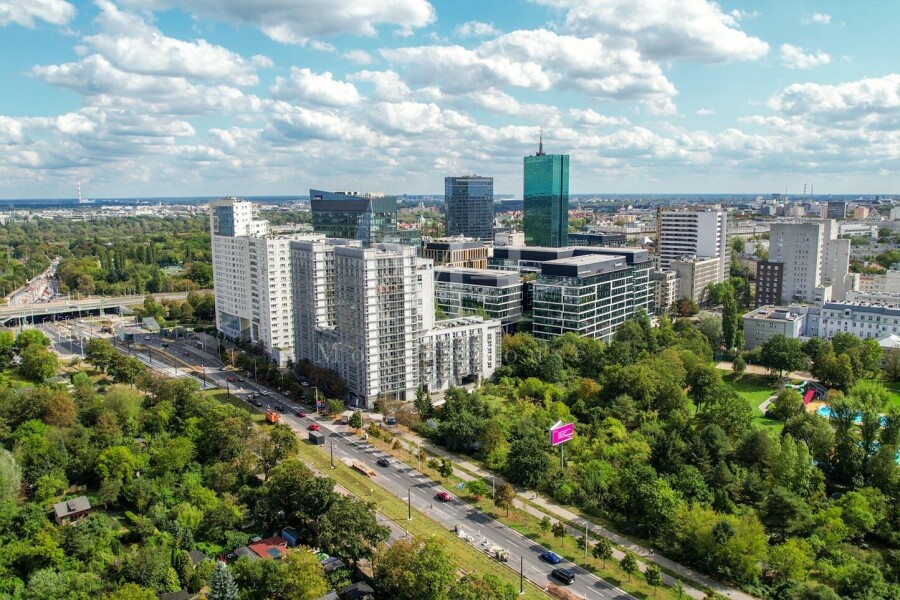 Warszawa, Zygmunta Słomińskiego, 3Pokoje 2Łazienki Widokowy Balkon Garaż  Basen Metro Arkadia PREMIUM