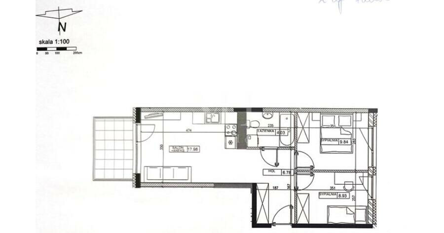 Warszawa, Białołęka, Kobiałka, Przejezdna, 3 pokoje | 47,56m² | Zielona i spokojna Białołęka