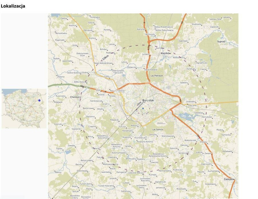 Białystok, Depowa, Białystok, Bema – działka/dom z potencjałem inwestycyjnym, 392 m²