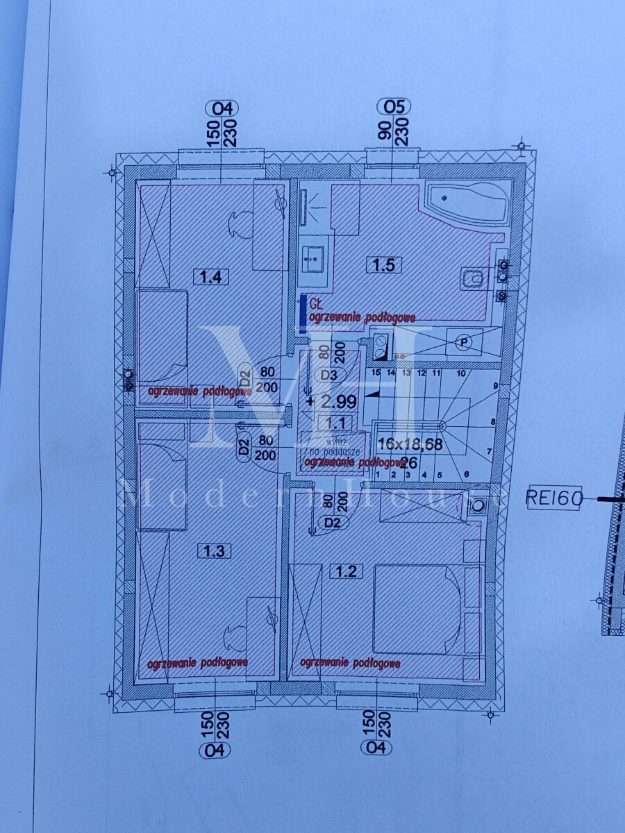 białostocki, Juchnowiec Kościelny, Hryniewicze, Poziomkowa, Nowy Dom dla rodziny 110 m2, spokojna okolica Hryniewicze