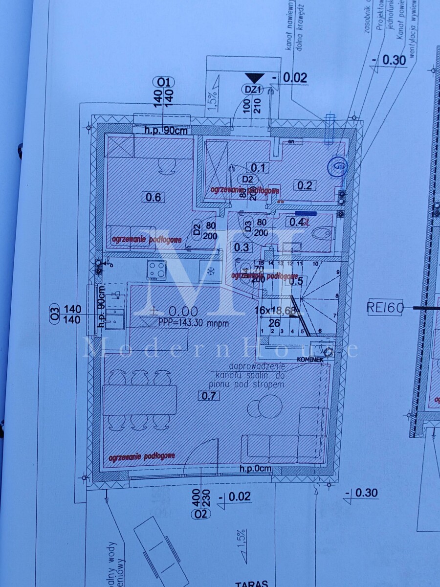 białostocki, Juchnowiec Kościelny, Hryniewicze, Poziomkowa, Nowy Dom dla rodziny 110 m2, spokojna okolica Hryniewicze