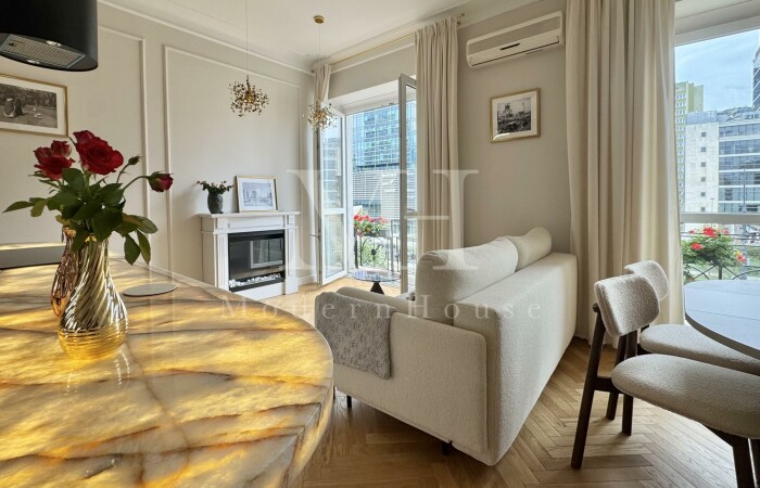 mazowieckie, Warszawa, 3Pokoje 3balkony 2Łazienki Sufity3.15m Widok Centrum  WYSOKI STAANDARD