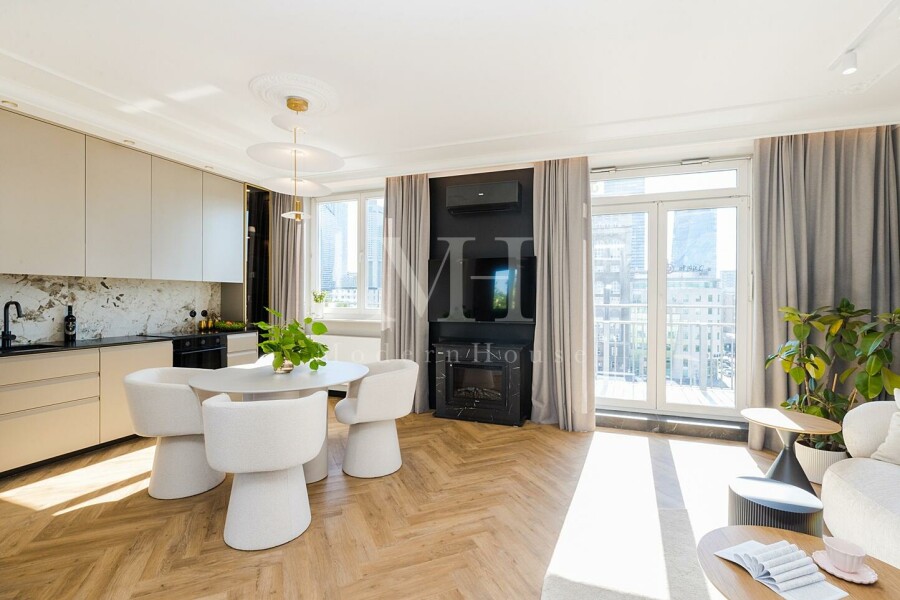 Warszawa, Warszawa, Warszawa, Marszałkowska, Apartament z Tarasem Widokowym Wysoki Standard Kamieca 280cm Centrum
