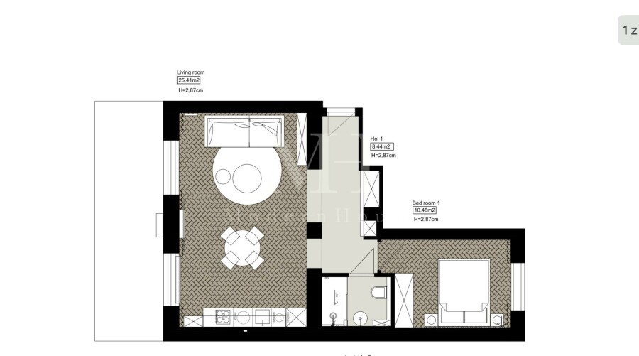 Warszawa, Warszawa, Warszawa, Marszałkowska, Apartament z Tarasem Widokowym Wysoki Standard Kamieca 280cm Centrum