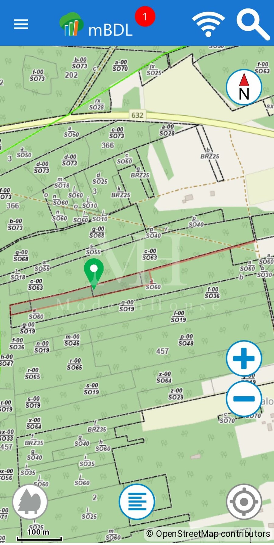płoński, Nowe Miasto, Salomonka, Działka rolno-leśna 8 947 m²  – Salomonka, gm. Nowe Miasto