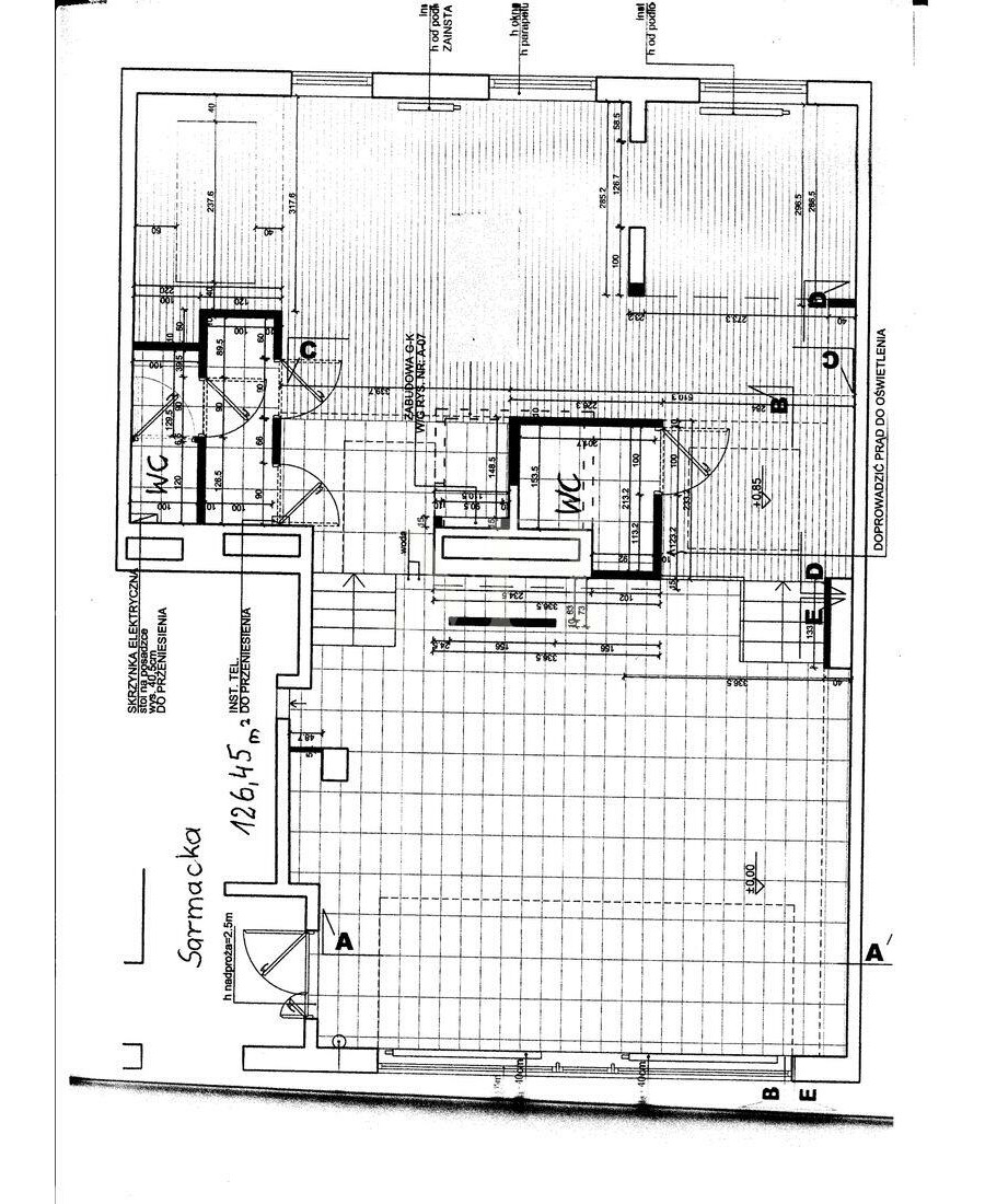 Warszawa, Sarmacka, Lokal usługowy 127 m² | Duże witryny | Świetna ekspozycja | Wilanów