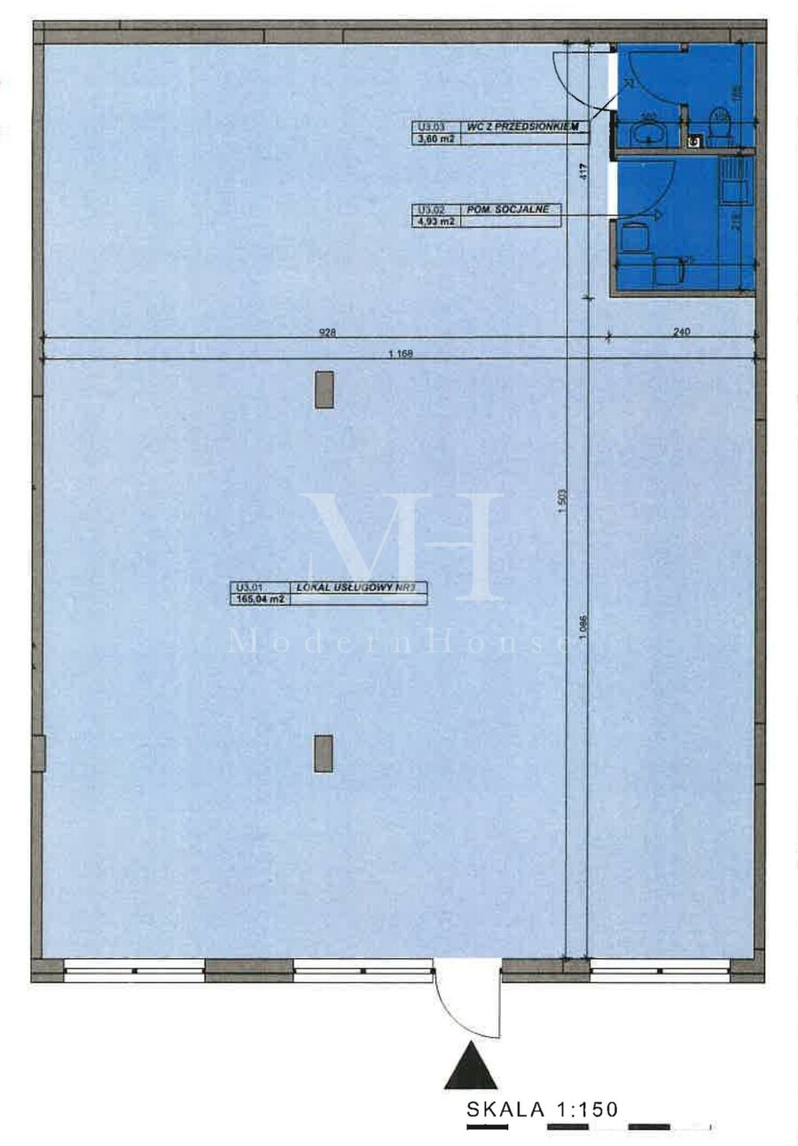 wołomiński, Ząbki, Ząbki, Christiana Andersena, Lokal usługowy 173,5 m² | Witryny | Wysokość 4 m | Ząbki | Andersena