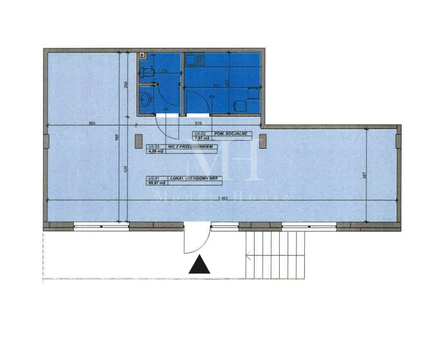 wołomiński, Ząbki, Ząbki, Chrystiana Andersena, Lokal usługowy 82 m² | Duże witryny | Wysokość 4 m | Ząbki | Andersena