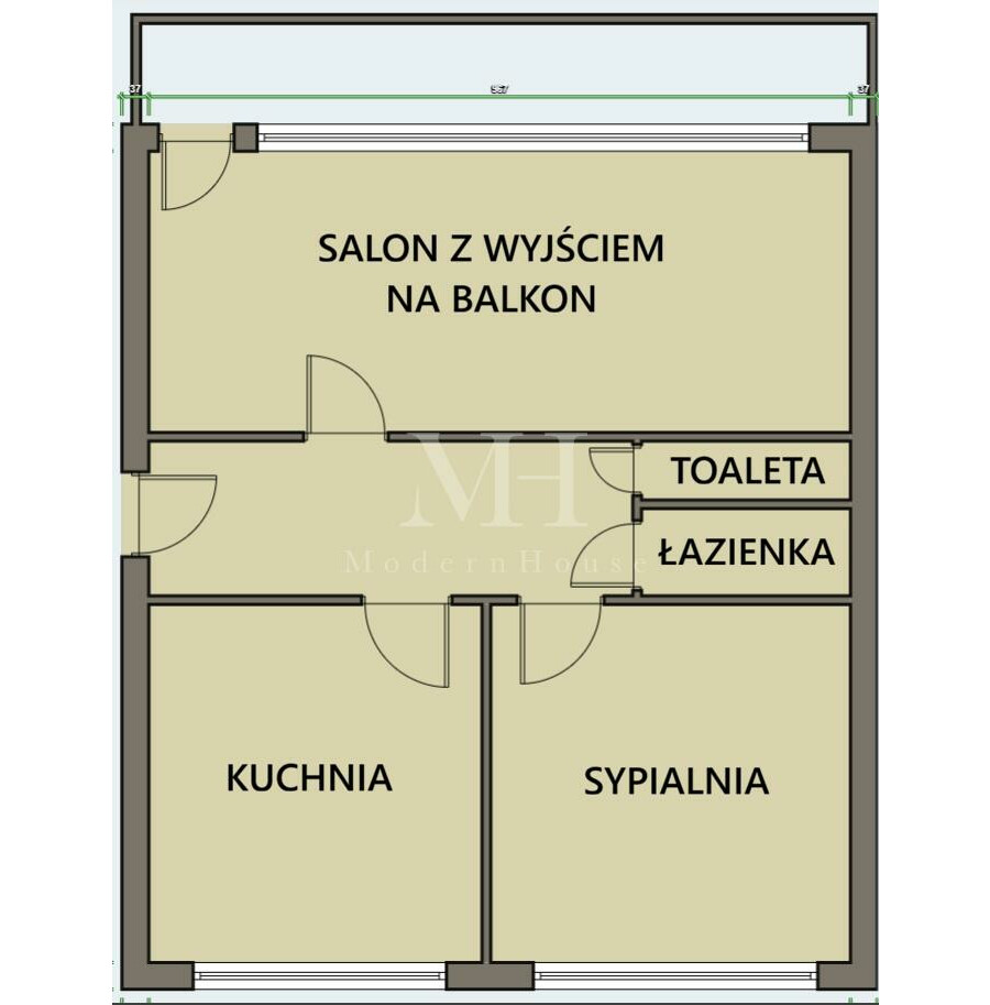 białostocki, Białystok, Białystok, Pułaskiego, Mieszkanie dwupokojowe z dużym balkonem oraz miejscem postojowym